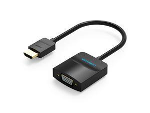 HDMI to VGA AdapterGold Plated Active HDMI to VGA ConverterMale to Female with Audio and Power Supply Digital Audio Video Adapter for TV StickLaptopRaspberry PiXboxPS4ProjectorMonitor HDMI to VGA AdapterGold Plated Active HDMI to VGA ConverterMale to Female with Audio and Power Supply Digital Audio Video Adapter for TV StickLaptopRaspberry PiXboxPS4ProjectorMonitor