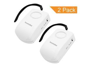 Door Handle Alarm with 130dB Vibration Triggered Door Alarm -Perfect Use for Kids, Elderly, Hotel, Bedroom, Apartment (2 Pack) Door Handle Alarm with 130dB Vibration Triggered Door Alarm -Perfect Use for Kids, Elderly, Hotel, Bedroom, Apartment (2 Pack)