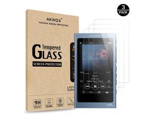 Pack of 3 Tempered Glass Screen Protector For Sony NWA45 03mm 25D High Definition 9H Hardnessm Screen Protector for Sony NW A40 A45 A46 A47
