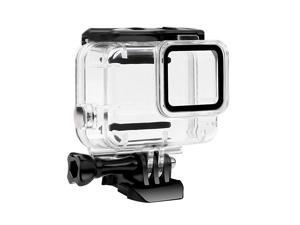 Waterproof Housing Case for GoPro Hero 7 White Silver Protective 45m Underwater Dive Case Shell with Bracket Accessories for Go Pro Hero7 Action Camera Waterproof Housing Case for GoPro Hero 7 White Silver Protective 45m Underwater Dive Case Shell with Bracket Accessories for Go Pro Hero7 Action Camera