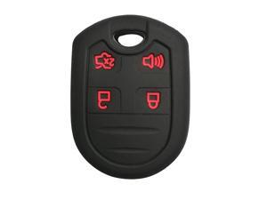 Rubber 4buttons Key Fob Cover Remote Case Keyless Protector Jacket for Ford F150 F-150 F250 F350 Mustang Fusion Explorer Taurus Expedition Lincoln MKS MKX MKZ Navigator Rubber 4buttons Key Fob Cover Remote Case Keyless Protector Jacket for Ford F150 F-150 F250 F350 Mustang Fusion Explorer Taurus Expedition Lincoln MKS MKX MKZ Navigator
