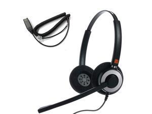 IPH165 Binaural Noise CancelingCorded Headset wit HIS02 Cable for Avaya IP 16081616 9610 9620 9620L 9620C 9630 9630G 9640 9640G 9650 9670 IP Phones IPH165 Binaural Noise CancelingCorded Headset wit HIS02 Cable for Avaya IP 16081616 9610 9620 9620L 9620C 9630 9630G 9640 9640G 9650 9670 IP Phones