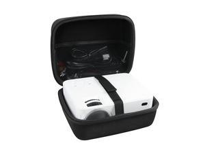 Hard Travel Case for TOPVISION Hompow DBPOWER Mini Projector JPJJ0723 T20 T21 1500 Lumens LCD Mini Projector Multimedia Home Theater Video Projector Hard Travel Case for TOPVISION Hompow DBPOWER Mini Projector JPJJ0723 T20 T21 1500 Lumens LCD Mini Projector Multimedia Home Theater Video Projector