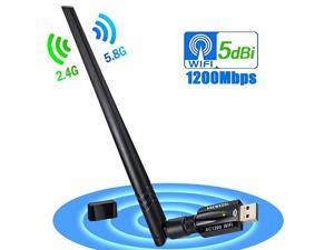 2 4ghz 150mbps Usb Wifi Adapter High Gain Wireless Network Dongle W Antenna