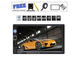7 inch Double Din Touch Screen Car Stereo Upgrade The Latest Version MP543 Player FM Radio Video Support Backup RearView Camera Mirror Link 7 inch Double Din Touch Screen Car Stereo Upgrade The Latest Version MP543 Player FM Radio Video Support Backup RearView Camera Mirror Link