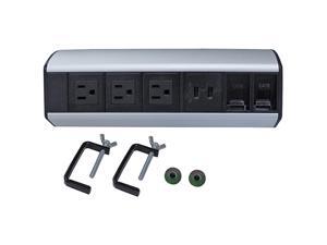 and Data Center with 21 Amp Dual USB Charger Edge Mount Tabletop Center and Data Center with 21 Amp Dual USB Charger Edge Mount Tabletop Center