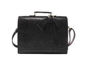 Briefcase for Women Laptop Bag for School Briefcase Crossbody Messenger Bags Vegan Leather Satchel Purse Fit 14 Inches Laptop Black Briefcase for Women Laptop Bag for School Briefcase Crossbody Messenger Bags Vegan Leather Satchel Purse Fit 14 Inches Laptop Black