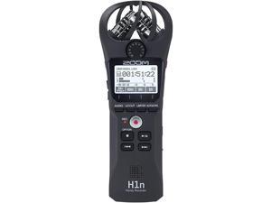 H1n Portable Recorder Onboard Stereo Microphones Camera Mountable Records to SD Card Compact USB Microphone Overdubbing Dictation For Recording Music Audio for Video and Interviews