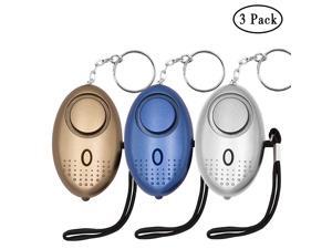Safe Sound Personal Alarm 3 Pack 145DB Personal Security Alarm Keychain with LED Lights Emergency Safety Alarm for Women Men Children Elderly 3 Pack Safe Sound Personal Alarm 3 Pack 145DB Personal Security Alarm Keychain with LED Lights Emergency Safety Alarm for Women Men Children Elderly 3 Pack