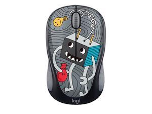 Doodle Collection M238 Mouse Optical Wireless 3 Buttons Lightbulb Doodle Collection M238 Mouse Optical Wireless 3 Buttons Lightbulb