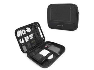 Electronic Organizer Travel Cable Organizer Electronics Accessories Cases for 79 iPad Mini Cables Chargers USB SD Card Electronic Organizer Travel Cable Organizer Electronics Accessories Cases for 79 iPad Mini Cables Chargers USB SD Card