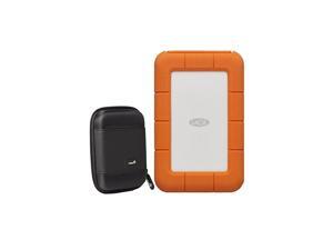 Rugged 1TB External Hard Drive -USB 3.0, USB-C Portable with Ivation Compact Portable Hard Drive Case (Small) Rugged 1TB External Hard Drive -USB 3.0, USB-C Portable with Ivation Compact Portable Hard Drive Case (Small)