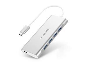 USB C Hub with 4 USB 30 Ports and Type C Charging Adapter Compatible 20202016 MacBook Pro 131516 New Mac Air New Surface Chromebook More CBC31 Silver USB C Hub with 4 USB 30 Ports and Type C Charging Adapter Compatible 20202016 MacBook Pro 131516 New Mac Air New Surface Chromebook More CBC31 Silver
