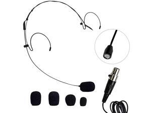 HM10 Headworn Omnidirectional Microphone Lightweight HandsFree Microphone use for Singers Aerobics Instructors Teachers etc MiniXLR Connection Black Color HM10 Headworn Omnidirectional Microphone Lightweight HandsFree Microphone use for Singers Aerobics Instructors Teachers etc MiniXLR Connection Black Color