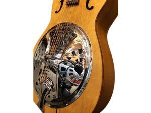 The Feather Tricone Round Neck Resonator Guitar Pickup with Flexible Micro-Gooseneck by