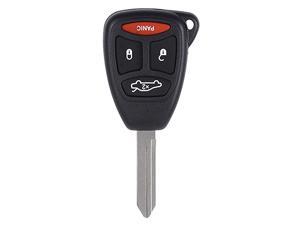 For 2004 2005 2006 2007 2008 2009 DODGE Durango Uncut Blank Keyless Entry FOB Remote Key Case Shell 4 Buttons For 2004 2005 2006 2007 2008 2009 DODGE Durango Uncut Blank Keyless Entry FOB Remote Key Case Shell 4 Buttons