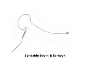 Vl630h4p Tan Headset Microphone Whiroshi 4 Pin for Audio Technica Wireless Microphone System