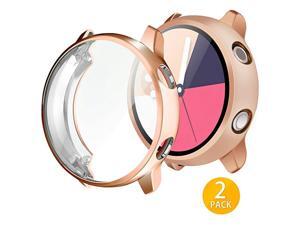 2Pack Compatible with Galaxy Watch Active Case 40mm Soft TPU Bumper Full Around Screen Protector Cover for Samsung Galaxy Watch Active 40mm 2 Packs Rose Gold 2Pack Compatible with Galaxy Watch Active Case 40mm Soft TPU Bumper Full Around Screen Protector Cover for Samsung Galaxy Watch Active 40mm 2 Packs Rose Gold