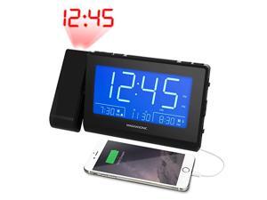 Bluetooth Speaker Alarm Clock Radio with Dual USB Charging for Smartphones Tablets Time Projection Auto Dimming Dual Alarm Battery Backup and Custom Alarm Recording CR65 Bluetooth Speaker Alarm Clock Radio with Dual USB Charging for Smartphones Tablets Time Projection Auto Dimming Dual Alarm Battery Backup and Custom Alarm Recording CR65
