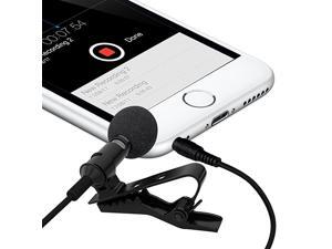 Lavalier Microphone for Bloggers and VloggersOmnidirectional Lapel Mic for iPhone with CliponCompatible with All Smartphones IPad Samsung Android Windows Lavalier Microphone for Bloggers and VloggersOmnidirectional Lapel Mic for iPhone with CliponCompatible with All Smartphones IPad Samsung Android Windows