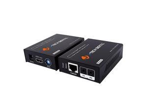 HDMI Extender by Single Cat 5E67 up to 200ft with Dual IR and EDID Support DTS Dolby LPCM HDMI Extender by Single Cat 5E67 up to 200ft with Dual IR and EDID Support DTS Dolby LPCM