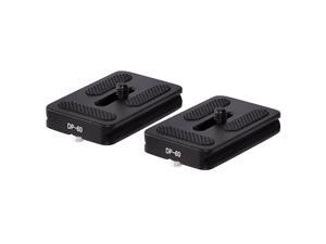 2 Pack DP60 60mm QR Lens Camera Body Plate Arca RRS Compatible w DRing 2 Pack DP60 60mm QR Lens Camera Body Plate Arca RRS Compatible w DRing