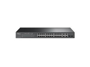 TP-Link TL-SL2428P V4 | 24 Port Fast Ethernet Smart Managed PoE