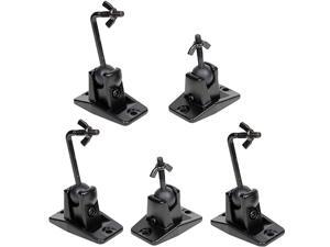 5 Black Universal Satellite and Audio Speaker Mount Bracket for Wall or Ceiling MS40B5 WM6 5 Black Universal Satellite and Audio Speaker Mount Bracket for Wall or Ceiling MS40B5 WM6