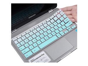 Cover for Samsung Chromebook Pro/Plus 12.3 inch, Samsung Chromebook 12.3 Plus Accessories, Samsung Chromebook Pro Protector Skin, Ombre Mint Cover for Samsung Chromebook Pro/Plus 12.3 inch, Samsung Chromebook 12.3 Plus Accessories, Samsung Chromebook Pro Protector Skin, Ombre Mint