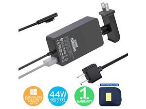 Surface Pro Charger Surface Pro 4 Charger 44W 15V 258A Power Supply Compatible Microsoft Surface Pro 4 Pro 3 Pro 6 Surface Pro Laptop 12 Surface Go Surface Book Include Travel Case Surface Pro Charger Surface Pro 4 Charger 44W 15V 258A Power Supply Compatible Microsoft Surface Pro 4 Pro 3 Pro 6 Surface Pro Laptop 12 Surface Go Surface Book Include Travel Case