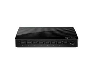 8 Port Gigabit Ethernet Network Switch | Ethernet Splitter | PlugandPlay | Traffic Optimization | Unmanaged SG108 Black 8 Port Gigabit Ethernet Network Switch | Ethernet Splitter | PlugandPlay | Traffic Optimization | Unmanaged SG108 Black