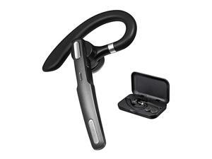 Headset Wireless Earpiece V41HandsFree Earphones with Noise Cancellation Mic for DrivingBusinessOffice Compatible with iPhone and AndroidGray