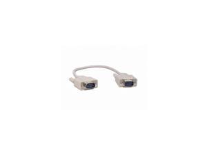 Store 1 Foot DB9 9 Pin Serial Port Cable MaleMale RS232