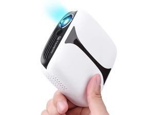 VANKYO Burger 101 Pico Projector Rechargeable DLP Wireless Mini Projector Supports 1080P and 3D with HDMI USB Compatible with iPhone Android Laptop for Home Entertainment Outdoor Movies VANKYO Burger 101 Pico Projector Rechargeable DLP Wireless Mini Projector Supports 1080P and 3D with HDMI USB Compatible with iPhone Android Laptop for Home Entertainment Outdoor Movies
