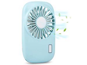 Portable Fan Mini Pocket Fan with 2 Speed Adjustable Small Handheld Imitation Camera Personal Fan USB Rechargeable or Battery Powered for WomanManGirlsBoys Blue Portable Fan Mini Pocket Fan with 2 Speed Adjustable Small Handheld Imitation Camera Personal Fan USB Rechargeable or Battery Powered for WomanManGirlsBoys Blue