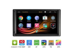 Double Din Car Stereo 7 inch HD Touch Screen MP5 Player inDash 2 Din with GPS Navigation WiFi AMFM CD Play USB BT Multimedia Entertainment Double Din Car Stereo 7 inch HD Touch Screen MP5 Player inDash 2 Din with GPS Navigation WiFi AMFM CD Play USB BT Multimedia Entertainment
