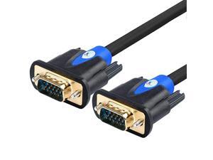 VGA Cable, VGA to VGA HD15 Monitor Cable for PC Laptop TV Projector-3Feet VGA Cable, VGA to VGA HD15 Monitor Cable for PC Laptop TV Projector-3Feet