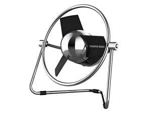 SBM1SI USB Fan with Soft Blades 2 Speeds Touch Control Quiet Operation Metal Frame 5V Wall Adapter 6 ft Cable BlackChrome SBM1SI USB Fan with Soft Blades 2 Speeds Touch Control Quiet Operation Metal Frame 5V Wall Adapter 6 ft Cable BlackChrome
