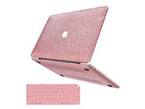 MacBook Air 13 Inch Case 2020 2019 2018 Release A2337 M1 A2179 A1932 with Touch ID, Glitter Bling Smooth Leather Laptop Hard Shell Cover with Keyboard Cover, Apple MacBook Air 2020 Case Retina MacBook Air 13 Inch Case 2020 2019 2018 Release A2337 M1 A2179 A1932 with Touch ID, Glitter Bling Smooth Leather Laptop Hard Shell Cover with Keyboard Cover, Apple MacBook Air 2020 Case Retina