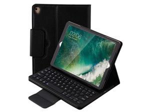 iPad 6th Generation Cases with Keyboard, New iPad 9.7 2018 2017 / iPad Pro 9.7 / iPad Air 2 & 1 Keyboard Case,  Leather Durable Detachable Magnetic Auto Sleep Wake Wireless BT Keyboard Case (01)