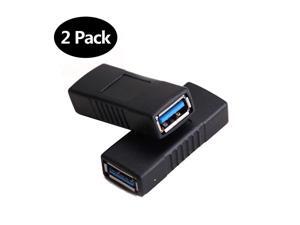 SuperSpeed USB 30 Coupler Adapter Type A Female to Female Bridge Extension Connector by 2PCS SuperSpeed USB 30 Coupler Adapter Type A Female to Female Bridge Extension Connector by 2PCS