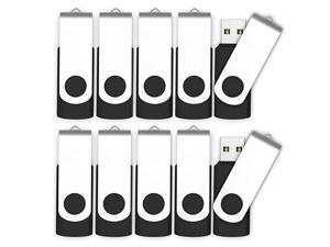 10 X 2GB USB20 Bulk Flash Drives Small Capacity Swivel Thumb Drives Jump Drive Memory Stick Zip Drive with Led IndicatorBlack 10packUnbranded 10 X 2GB USB20 Bulk Flash Drives Small Capacity Swivel Thumb Drives Jump Drive Memory Stick Zip Drive with Led IndicatorBlack 10packUnbranded