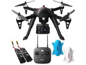 F100GP Drone with Camera for Adults Remote Control GoPro Compatible Drone with 1080p HD Drone Camera Long Range Brushless Quadcopter