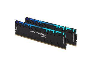 Predator DDR4 RGB 16GB 2933MHz CL15 DIMMKit of 2 XMP RAM Memory with Infrared Sync Technology Memory Black HX429C15PB3AK216 Predator DDR4 RGB 16GB 2933MHz CL15 DIMMKit of 2 XMP RAM Memory with Infrared Sync Technology Memory Black HX429C15PB3AK216