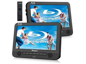 101quot Blu Ray Dual Car DVD Players with Rechargeable Battery Support 1080P Video HDMI Out Sync Screen Dolby Audio AV in amp Out USB SD Host DVD Player+ Slave Monitor 101quot Blu Ray Dual Car DVD Players with Rechargeable Battery Support 1080P Video HDMI Out Sync Screen Dolby Audio AV in amp Out USB SD Host DVD Player+ Slave Monitor