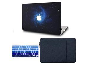 Laptop Case for MacBook Pro 13 20202019201820172016 withWithout Touch Bar wKeyboard Cover + Sleeve Plastic Hard Shell Case A2159A1989A1706A1708 3 in 1 Bundle Matte Black