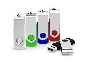 5 Pack 8GB Flash Drive 8 GB Thumb Drives USB Flash Drive Jump Drive USB 20 5 Colors Black Blue Green White Red
