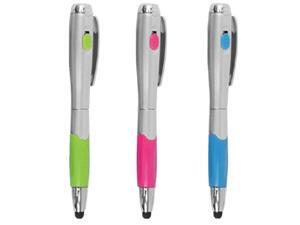 3 Pcs 3in1 Universal Touch Screen + Ballpoint Pen + LED Flashlight for Smartphones Tablets iPad iPhone Samsung etc 3 Pcs 3in1 Universal Touch Screen + Ballpoint Pen + LED Flashlight for Smartphones Tablets iPad iPhone Samsung etc