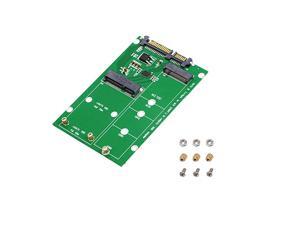 2 in 1 Combine Mini PCIE M2 NGFF mSATA SSD to SATA 30 Adapter Converter SATA30M 2 in 1 Combine Mini PCIE M2 NGFF mSATA SSD to SATA 30 Adapter Converter SATA30M