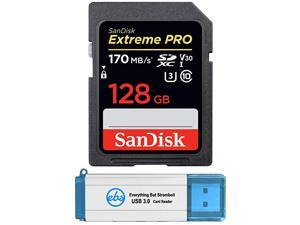 128GB SDXC SD Extreme Pro Memory Card Class 10 Works with Sony CyberShot DSCRX100 VII RX100 VI RX100 VA Camera SDSDXXY128GGN4IN Bundle with 1 Everything But Stromboli 30 Card Reader 128GB SDXC SD Extreme Pro Memory Card Class 10 Works with Sony CyberShot DSCRX100 VII RX100 VI RX100 VA Camera SDSDXXY128GGN4IN Bundle with 1 Everything But Stromboli 30 Card Reader
